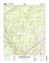 Harmony Grove Arkansas Current topographic map, 1:24000 scale, 7.5 X 7.5 Minute, Year 2014