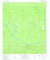 Harrell Brake Arkansas Historical topographic map, 1:24000 scale, 7.5 X 7.5 Minute, Year 1981