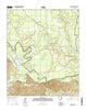 Harrell Brake Arkansas Current topographic map, 1:24000 scale, 7.5 X 7.5 Minute, Year 2014