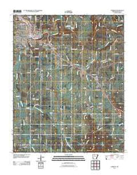 Harrison Arkansas Historical topographic map, 1:24000 scale, 7.5 X 7.5 Minute, Year 2011