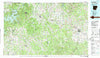Harrison Arkansas Historical topographic map, 1:100000 scale, 30 X 60 Minute, Year 1985