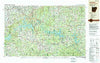 Harrison Arkansas Historical topographic map, 1:250000 scale, 1 X 2 Degree, Year 1985