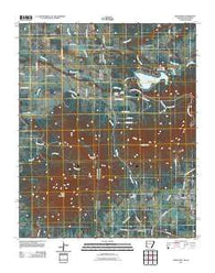 Hartford Arkansas Historical topographic map, 1:24000 scale, 7.5 X 7.5 Minute, Year 2011