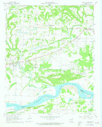 Hartman Arkansas Historical topographic map, 1:24000 scale, 7.5 X 7.5 Minute, Year 1961