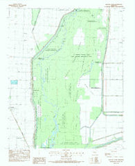 Hatchie Coon Arkansas Historical topographic map, 1:24000 scale, 7.5 X 7.5 Minute, Year 1983