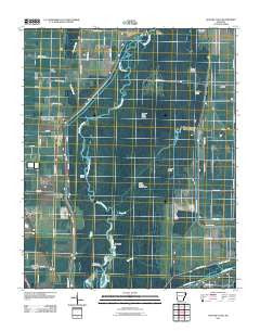 Hatchie Coon Arkansas Historical topographic map, 1:24000 scale, 7.5 X 7.5 Minute, Year 2011