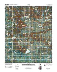 Hattieville Arkansas Historical topographic map, 1:24000 scale, 7.5 X 7.5 Minute, Year 2011