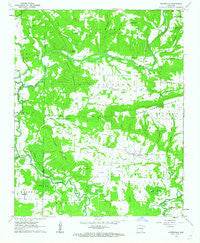 Hattieville Arkansas Historical topographic map, 1:24000 scale, 7.5 X 7.5 Minute, Year 1962