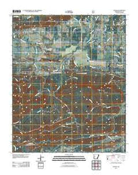 Havana Arkansas Historical topographic map, 1:24000 scale, 7.5 X 7.5 Minute, Year 2011