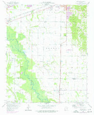 Haynes Arkansas Historical topographic map, 1:24000 scale, 7.5 X 7.5 Minute, Year 1958
