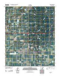 Hazen Arkansas Historical topographic map, 1:24000 scale, 7.5 X 7.5 Minute, Year 2011