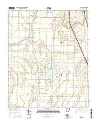 Heafer Arkansas Current topographic map, 1:24000 scale, 7.5 X 7.5 Minute, Year 2014