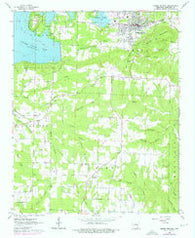 Heafer Arkansas Historical topographic map, 1:24000 scale, 7.5 X 7.5 Minute, Year 1963