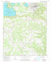 Heber Springs Arkansas Historical topographic map, 1:24000 scale, 7.5 X 7.5 Minute, Year 1963