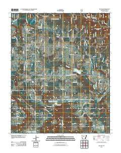 Hector Arkansas Historical topographic map, 1:24000 scale, 7.5 X 7.5 Minute, Year 2011