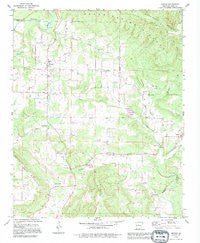 Hector Arkansas Historical topographic map, 1:24000 scale, 7.5 X 7.5 Minute, Year 1989