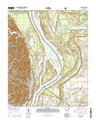 Helena Arkansas Current topographic map, 1:24000 scale, 7.5 X 7.5 Minute, Year 2014