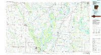 Helena Arkansas Historical topographic map, 1:100000 scale, 30 X 60 Minute, Year 1984