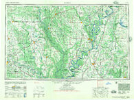 Helena Arkansas Historical topographic map, 1:250000 scale, 1 X 2 Degree, Year 1948