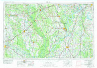 Helena Arkansas Historical topographic map, 1:250000 scale, 1 X 2 Degree, Year 1955
