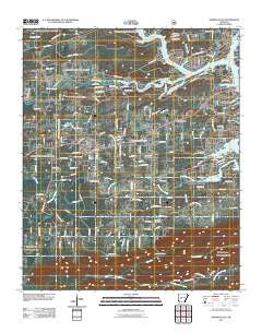 Hempwallace Arkansas Historical topographic map, 1:24000 scale, 7.5 X 7.5 Minute, Year 2011