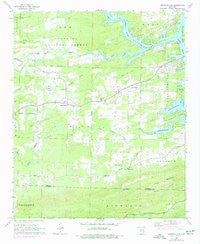 Hempwallace Arkansas Historical topographic map, 1:24000 scale, 7.5 X 7.5 Minute, Year 1966