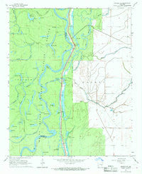 Henrico NE Arkansas Historical topographic map, 1:24000 scale, 7.5 X 7.5 Minute, Year 1967