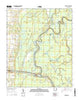 Henrico SW Arkansas Current topographic map, 1:24000 scale, 7.5 X 7.5 Minute, Year 2014