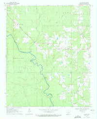 Herbine Arkansas Historical topographic map, 1:24000 scale, 7.5 X 7.5 Minute, Year 1970