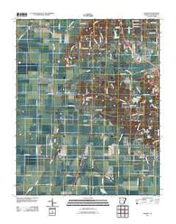 Herman Arkansas Historical topographic map, 1:24000 scale, 7.5 X 7.5 Minute, Year 2011