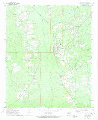 Hermitage Arkansas Historical topographic map, 1:24000 scale, 7.5 X 7.5 Minute, Year 1971