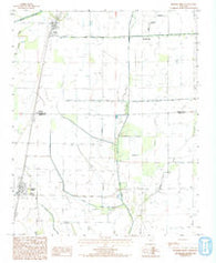 Hickory Ridge Arkansas Historical topographic map, 1:24000 scale, 7.5 X 7.5 Minute, Year 1992