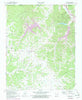 Hiwasse Arkansas Historical topographic map, 1:24000 scale, 7.5 X 7.5 Minute, Year 1971