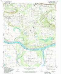 Holla Bend Arkansas Historical topographic map, 1:24000 scale, 7.5 X 7.5 Minute, Year 1993