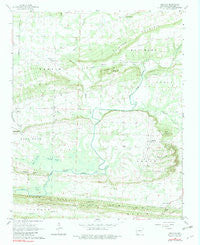 Holland Arkansas Historical topographic map, 1:24000 scale, 7.5 X 7.5 Minute, Year 1961