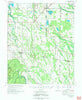 Holly Grove Arkansas Historical topographic map, 1:62500 scale, 15 X 15 Minute, Year 1974