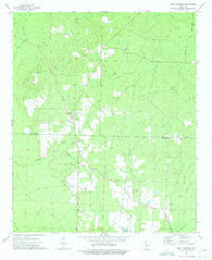 Holly Springs Arkansas Historical topographic map, 1:24000 scale, 7.5 X 7.5 Minute, Year 1973