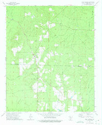Holly Springs Arkansas Historical topographic map, 1:24000 scale, 7.5 X 7.5 Minute, Year 1973