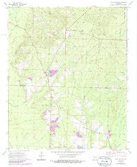 Holly Springs Arkansas Historical topographic map, 1:24000 scale, 7.5 X 7.5 Minute, Year 1973