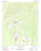 Holly Springs Arkansas Historical topographic map, 1:24000 scale, 7.5 X 7.5 Minute, Year 1973