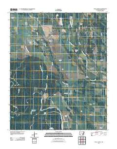 Holly Grove Arkansas Historical topographic map, 1:24000 scale, 7.5 X 7.5 Minute, Year 2011