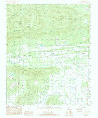 Hon Arkansas Historical topographic map, 1:24000 scale, 7.5 X 7.5 Minute, Year 1983