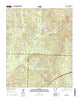 Hopeville Arkansas Current topographic map, 1:24000 scale, 7.5 X 7.5 Minute, Year 2014