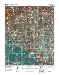 Horatio Arkansas Historical topographic map, 1:24000 scale, 7.5 X 7.5 Minute, Year 2011