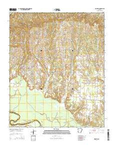 Horatio Arkansas Current topographic map, 1:24000 scale, 7.5 X 7.5 Minute, Year 2014