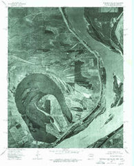 Horseshoe Lake NE Arkansas Historical topographic map, 1:24000 scale, 7.5 X 7.5 Minute, Year 1975