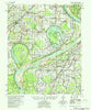 Horseshoe Lake Arkansas Historical topographic map, 1:62500 scale, 15 X 15 Minute, Year 1954