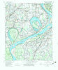 Horseshoe Lake Arkansas Historical topographic map, 1:62500 scale, 15 X 15 Minute, Year 1960