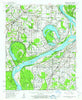 Horseshoe Lake Arkansas Historical topographic map, 1:62500 scale, 15 X 15 Minute, Year 1960