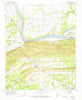Houston Arkansas Historical topographic map, 1:24000 scale, 7.5 X 7.5 Minute, Year 1961